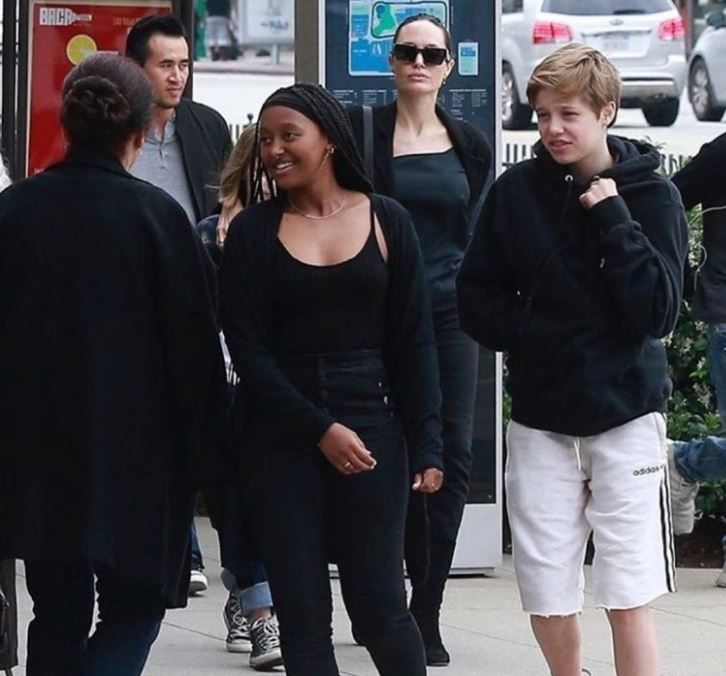 Salieron a la luz las primeras fotos del hijo de Angelina Jolie tras el tratamiento de cambio de género