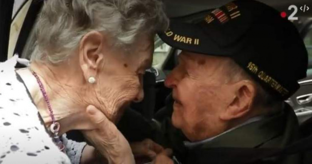 Se enamoraron en la Segunda Guerra Mundial y después de 75 años, se reencontraron