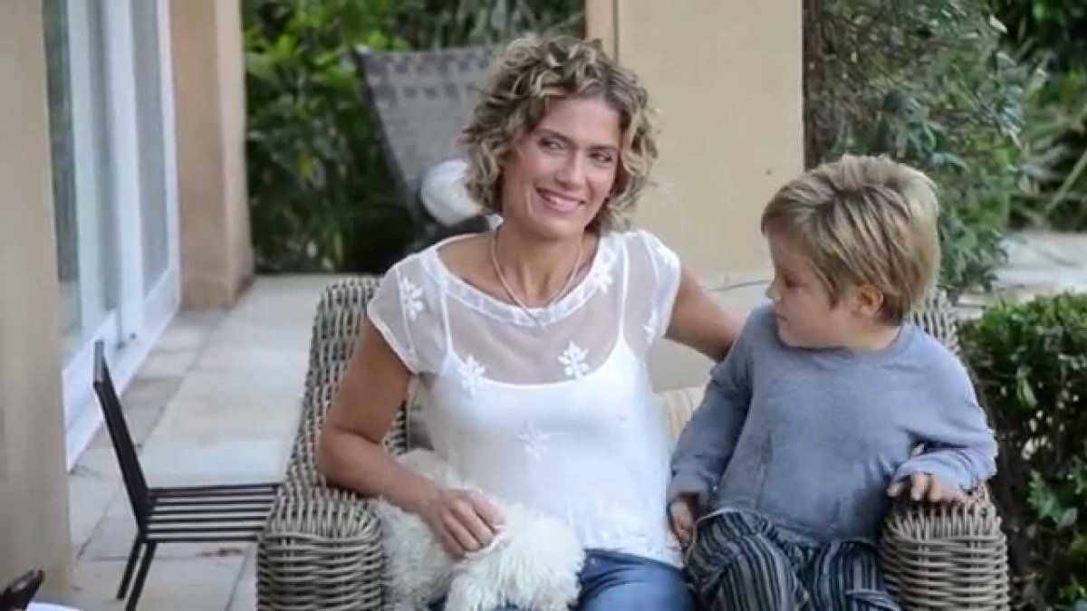 Maru Botana a su hijo Agust&iacute;n