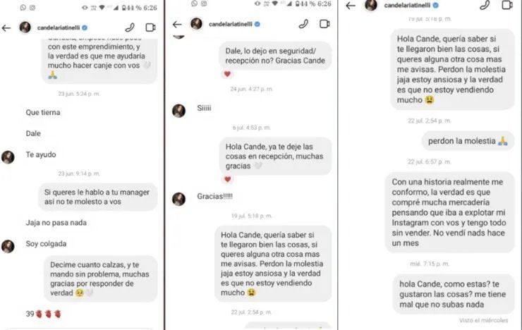La grave denuncia contra Cande Tinelli.
