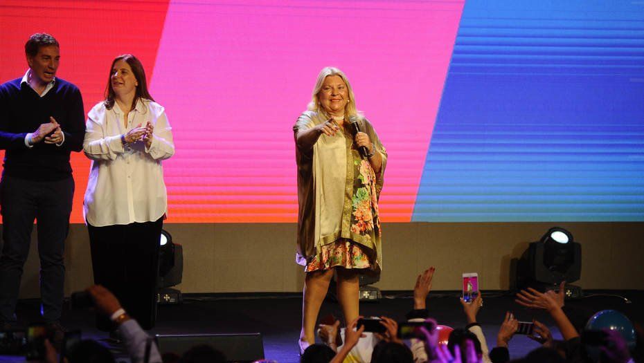 Elisa Carrió: “Estoy conmovida”