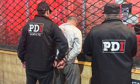 Sebastián “Dibu” Gómez, detenido hace algunas semanas en Dock Sud, provincia de Buenos Aires, por la Policía de Investigaciones. Sebastián “Dibu” Gómez, detenido hace algunas semanas en Dock Sud, provincia de Buenos Aires, por la Policía de Investigaciones.