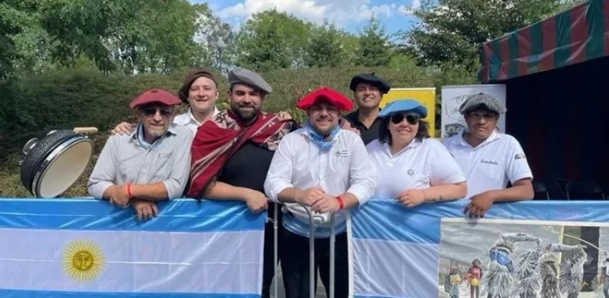 Este es el equipo argentino que participó de la nueva edición del Mundial del Asado en Bélgica.