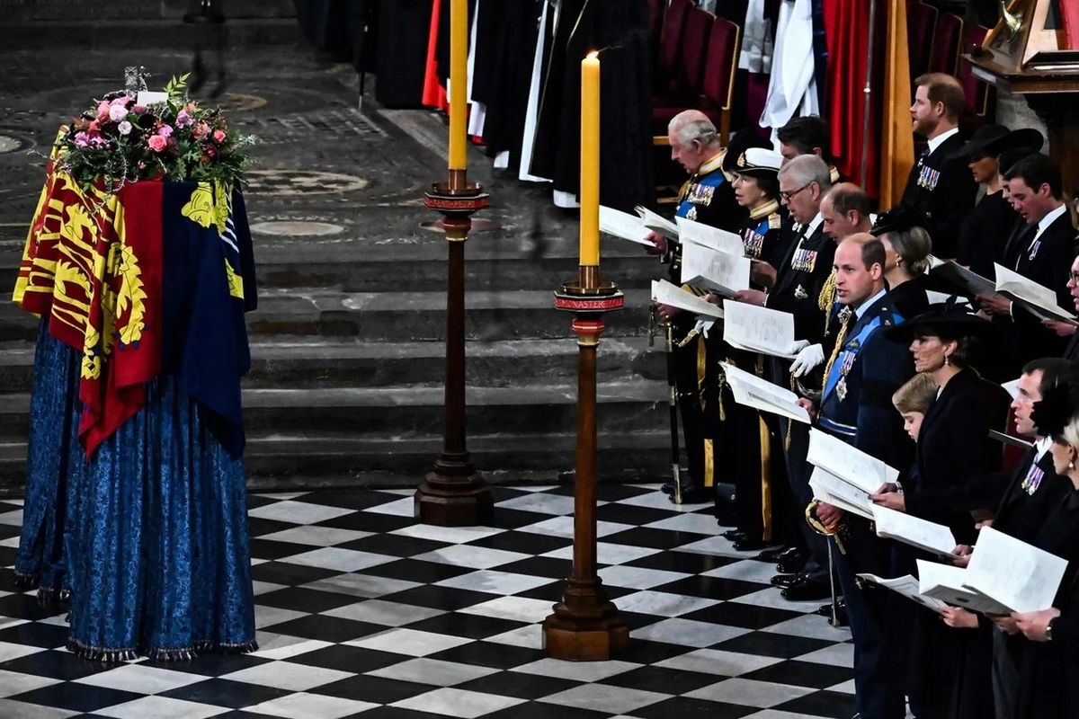 El último adiós a la reina Isabel II este lunes.