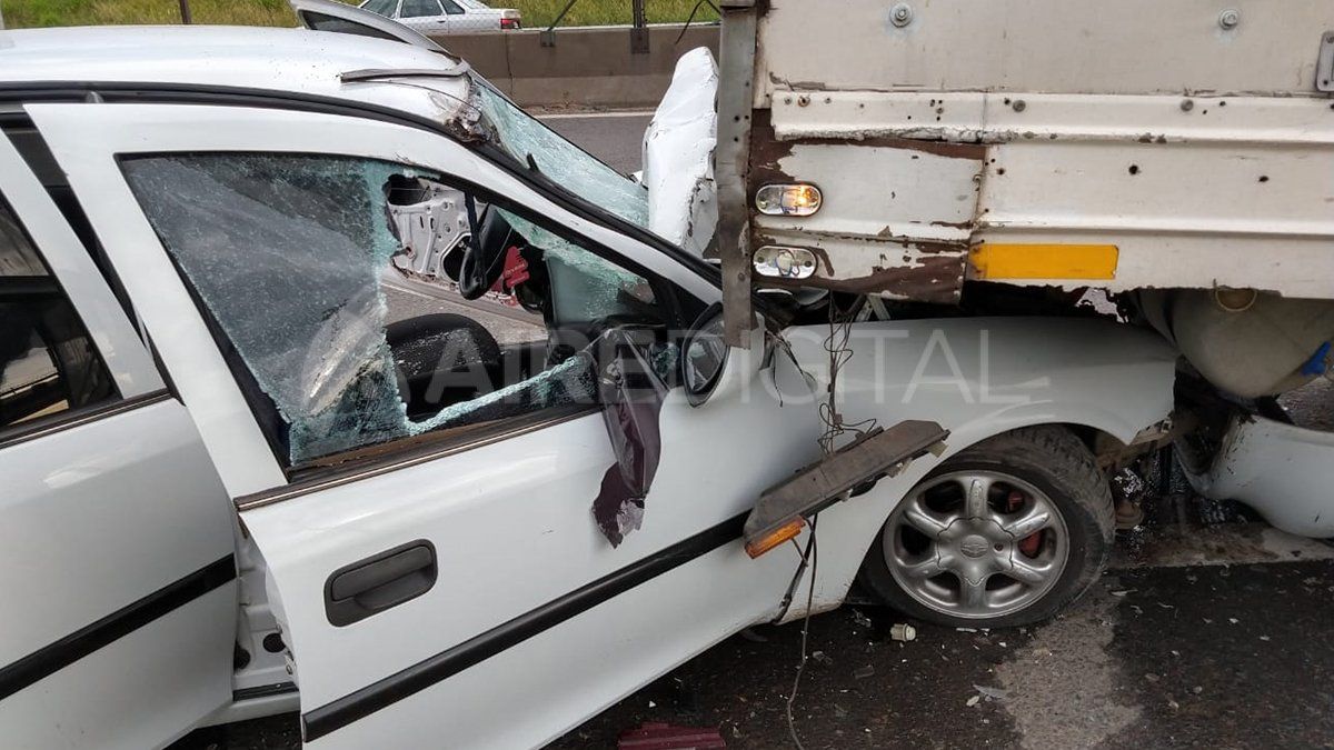 Accidente en la ruta nacional 168