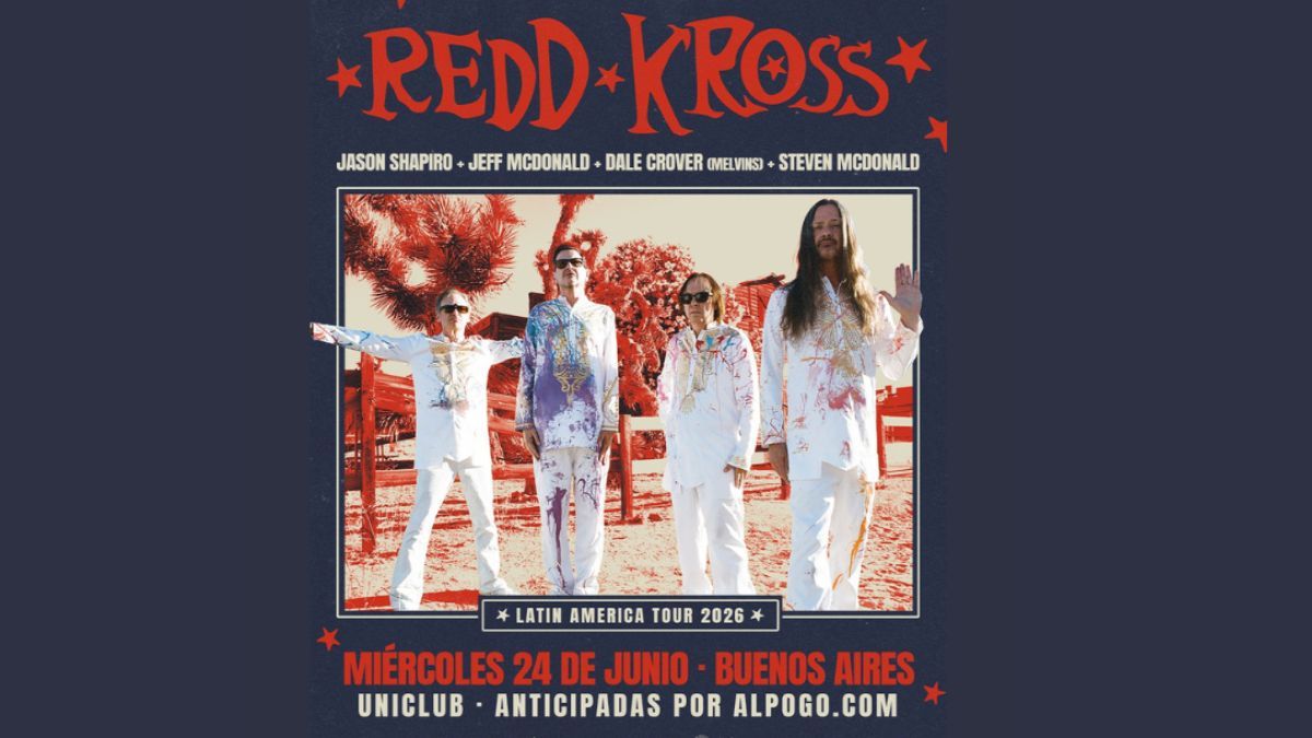 Red Kross en Argentina 2026: cómo sacar las entradas.