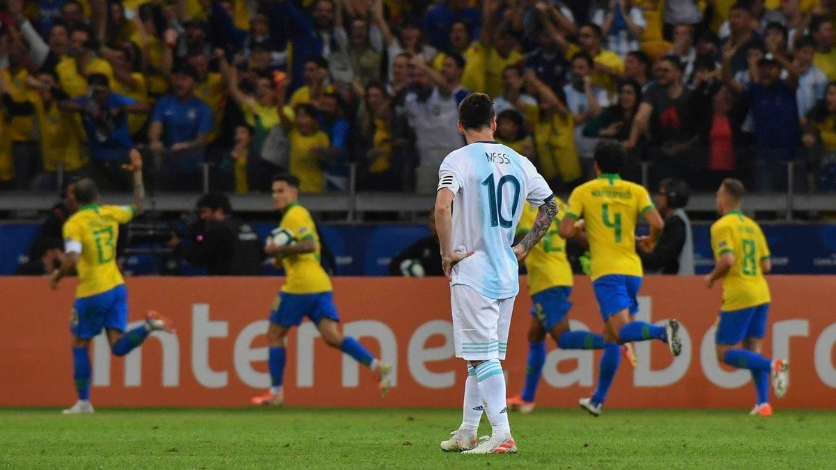 Brasil derrotó a la Argentina para pasar a la final de la Copa América