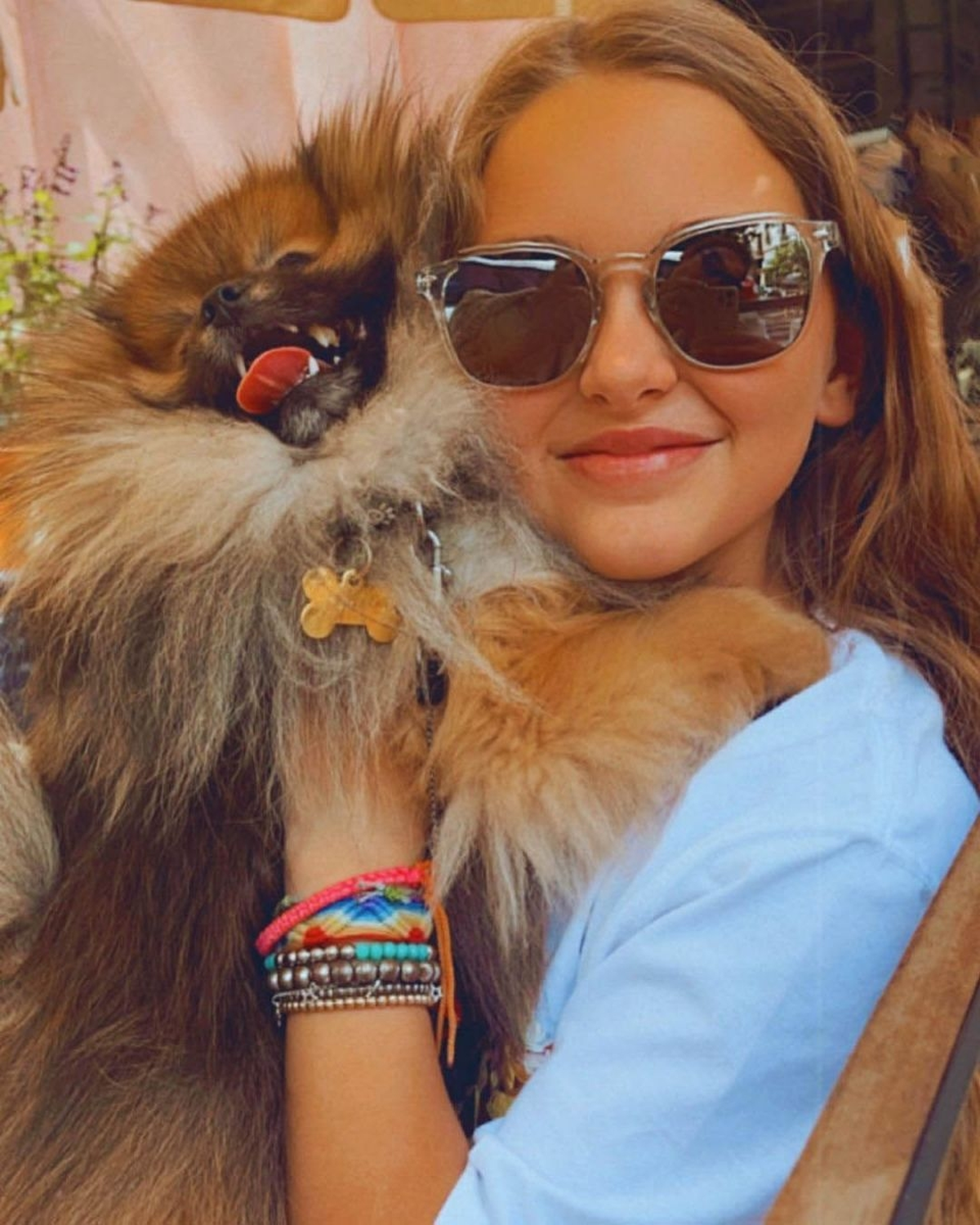 Isabella Goycochea, hija de Flor de la V.