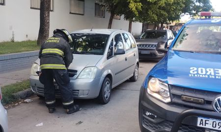Ocurrió durante la mañana del lunes en inmediaciones de JJ Paso y Francia. Ocurrió durante la mañana del lunes en inmediaciones de JJ Paso y Francia.