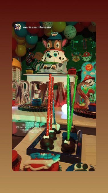 El lujo cumpleaños de Francesco Ambrosioni