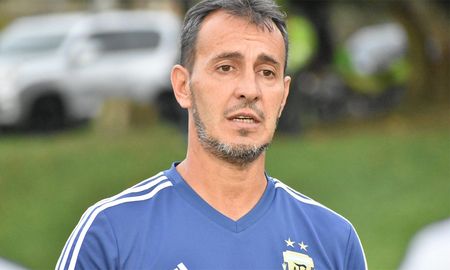 Fernando Batista, entrenador de la Selección Argentina Sub-20. Fernando Batista, entrenador de la Selección Argentina Sub-20.