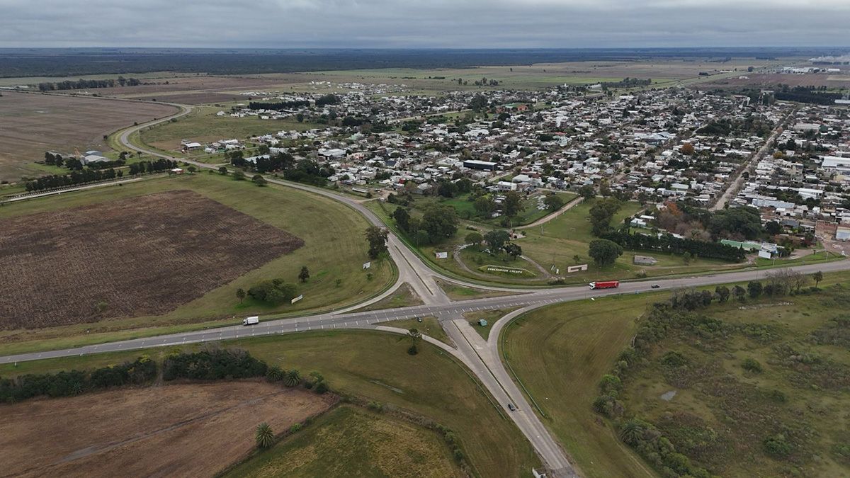 La reconstrucción de la Ruta 39 incluye una rotonda en la intersección con la Ruta Nacional 11.