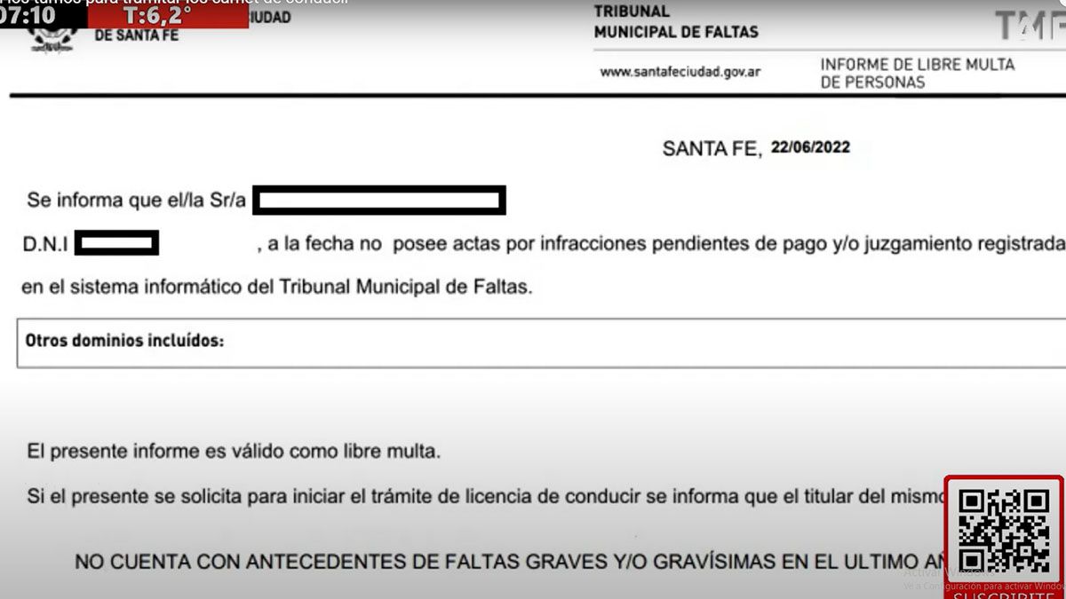 La organización ofrece todos los documentos necesarios para realizar el trámite.