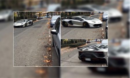 Este Lamborghini hizo una maniobra digna de una pélicula para huir de la policía Este Lamborghini hizo una maniobra digna de una pélicula para huir de la policía