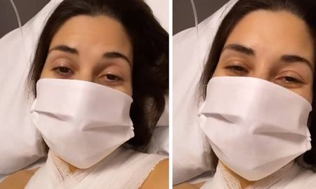 Ivana Nadal se retrató al salir del quirófano. Ivana Nadal se retrató al salir del quirófano.