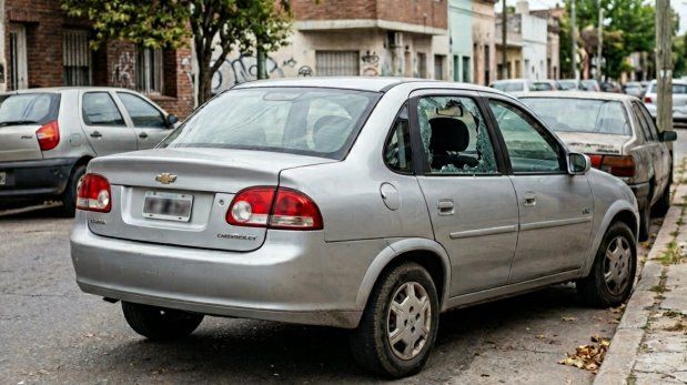 Los robos fueron contra autos estacionados en la calle en Santa Fe | Imagen ilustrativa generada con IA