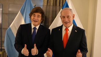 El presidente Javier Milei sostuvo este jueves por la tarde una reunión con el Primer Ministro israelí, Benjamín Netanyahu.