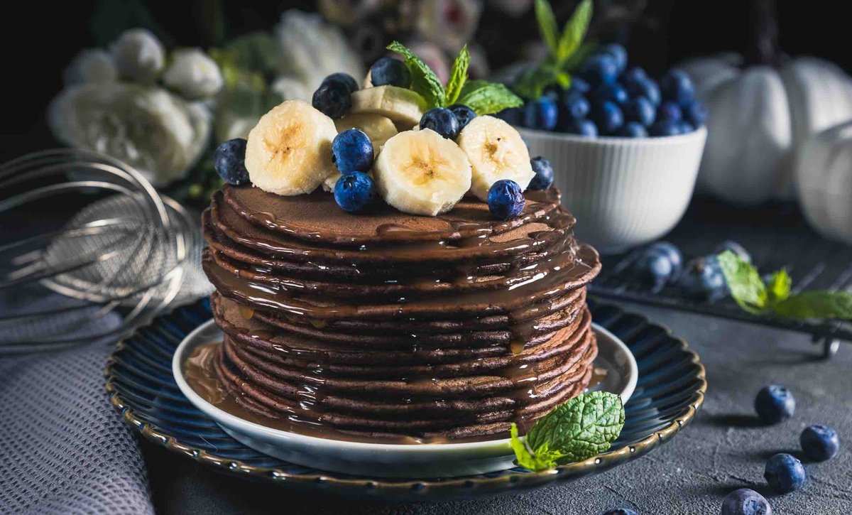 Los panqueques de chocolate son una buena alternativa para disfrutar como postre. Los panqueques de chocolate son una buena alternativa para disfrutar como postre.