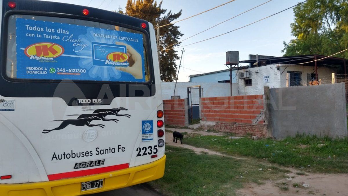 El robo ocurrió en una parada de Alto Verde.