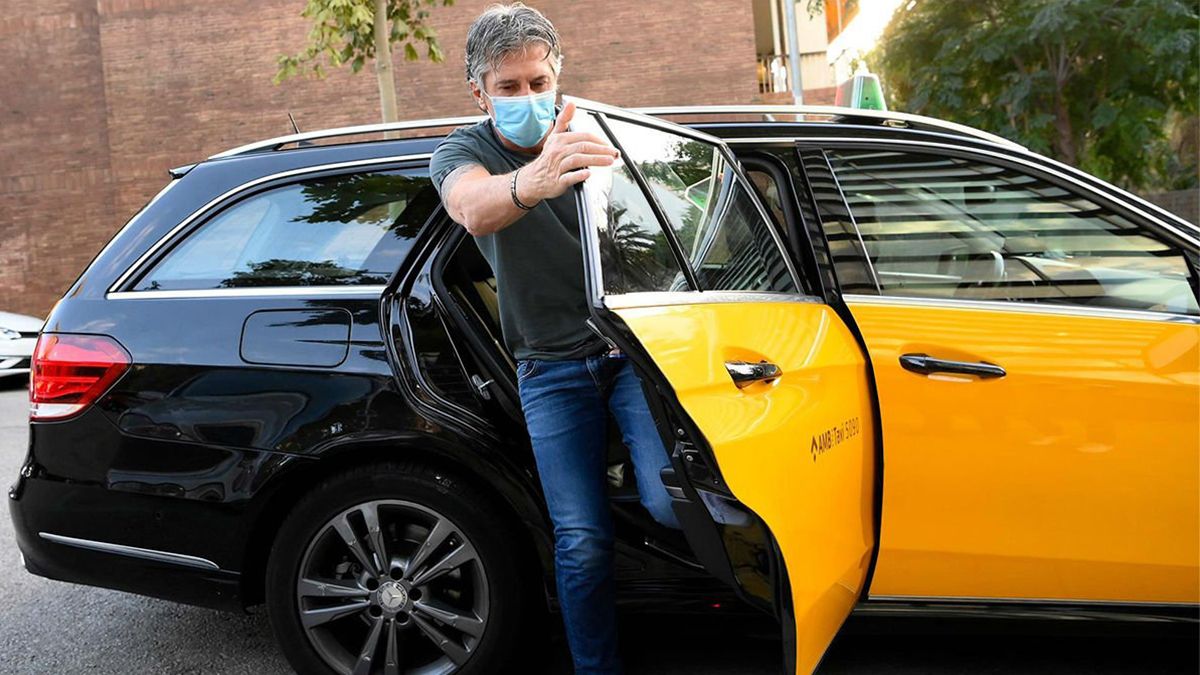 Jorge Messi llegó a Barcelona para intentar arreglar la salida del Barcelona de su hijo Lionel.