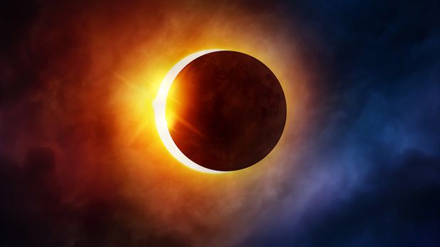 Este 2023 habrá en Santa Fe un eclipse parcial de Sol, que en el hemisferio norte se verá como un eclipse solar anular.