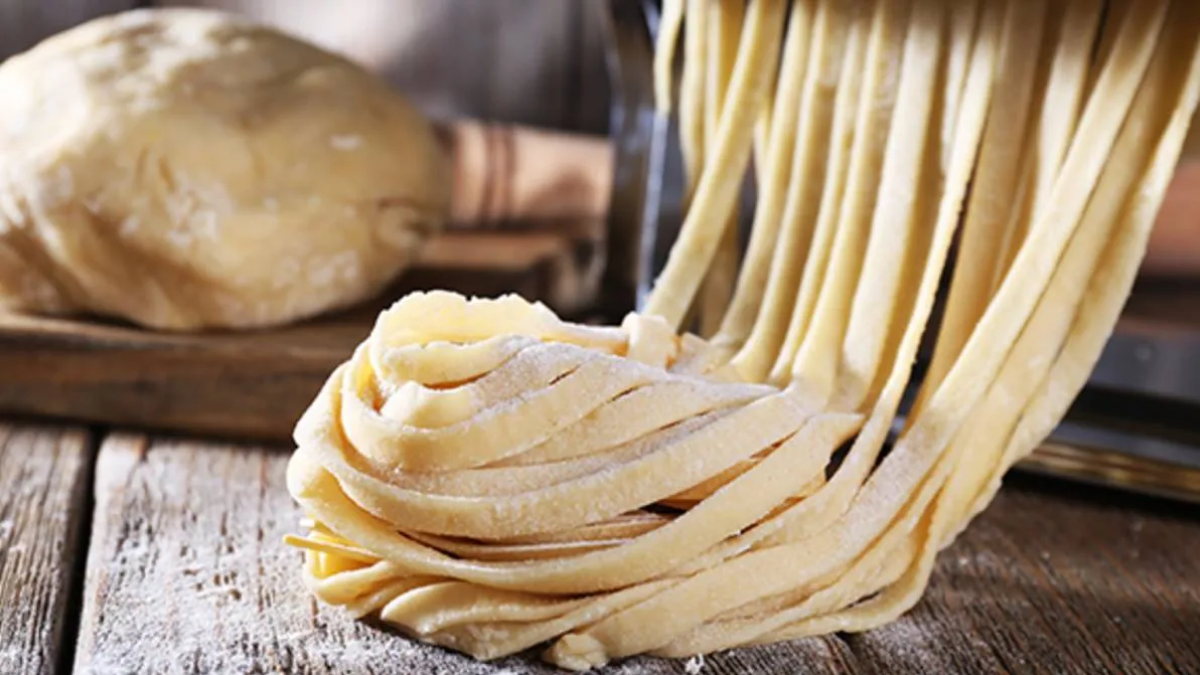 Fideos caseros.