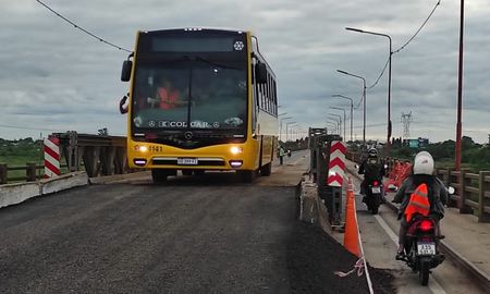 Vialidad Nacional habilitará mañana el puente Bailey, sobre el puente Carretero, para el transporte público. Vialidad Nacional habilitará mañana el puente Bailey, sobre el puente Carretero, para el transporte público.
