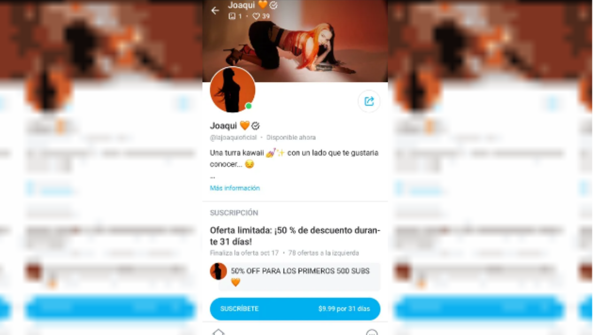 La Joaqui abrió una cuenta en Only Fans y hay 50% de descuento: cuánto