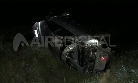 Vuelco en la Autovía Nacional 19 Vuelco en la Autovía Nacional 19