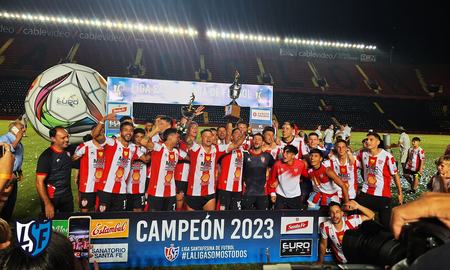 Colón de San Justo campeón de la Liga Santafesina. Foto: Liga Santafesina. Colón de San Justo campeón de la Liga Santafesina. Foto: Liga Santafesina.
