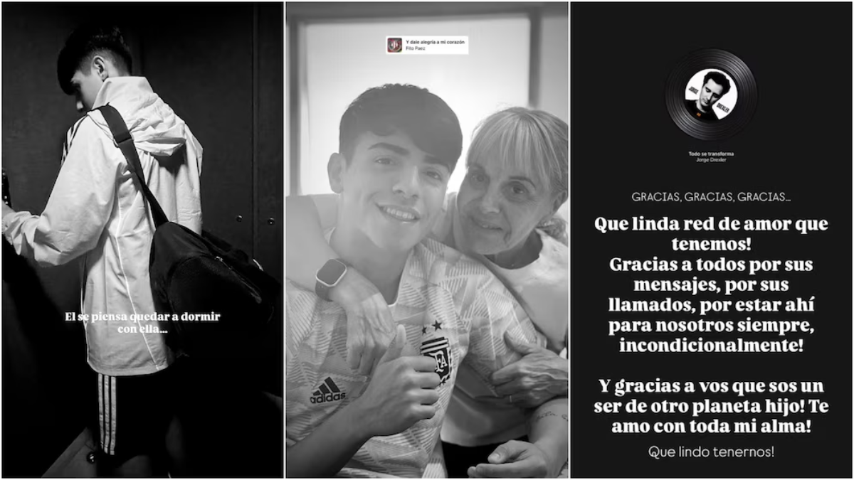 El hijo de Gianinna Maradona y el Kun Agüero estuvo muy cerca de su abuela, que debió ser hospitalizada por heridas leves luego del siniestro vial El hijo de Gianinna Maradona y el Kun Agüero estuvo muy cerca de su abuela, que debió ser hospitalizada por heridas leves luego del siniestro vial