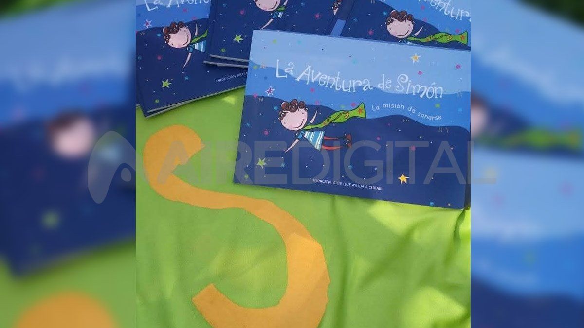 La aventura de Simón es un libro que busca ayudar a las familias que atraviesan la batalla contra el cáncer infantil.