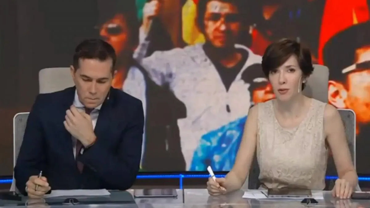 Cristina Pérez y Rodolfo Barili se mostraron conmovidos ayer al aire por la pérdida: Era un buen tipo.