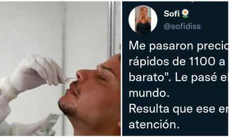 El posteo se volvió rápidamente viral en la red social Twitter.