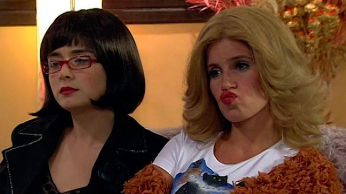 Florencia Peña y Érica Rivas en Casados con hijos.