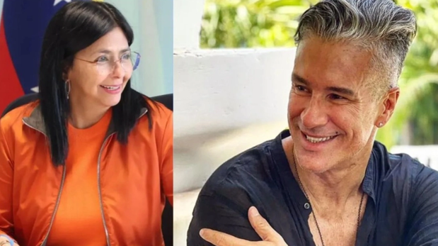 Fernando Carrillo y Delcy Rodríguez fueron pareja, según las declaraciones del actor venezolano.&nbsp;