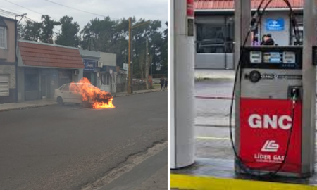 staba por cargar GNC y su auto se prendió fuego: así evitó que explotara la estación de servicio. staba por cargar GNC y su auto se prendió fuego: así evitó que explotara la estación de servicio.