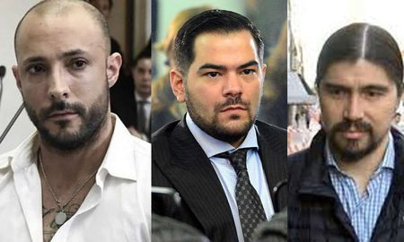 Leonardo Fariña, Federico Elaskar y Martín Báez. Leonardo Fariña, Federico Elaskar y Martín Báez.