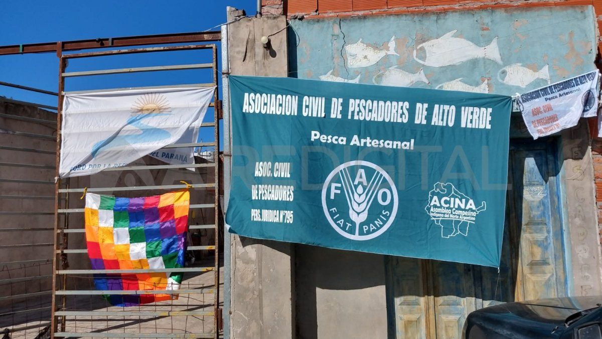 Más de 30 delegados de la Asociación de Pescadores se reunieron en Alto Verde para elevar el reclamo al Gobierno provincial por el pago de la asistencia económica.