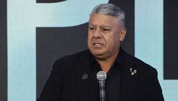 El presidente de AFA, Chiqui Tapia, encabezó el acto de presentación oficial de la plataforma LPF Play y será gratuita para todos sus contenidos.