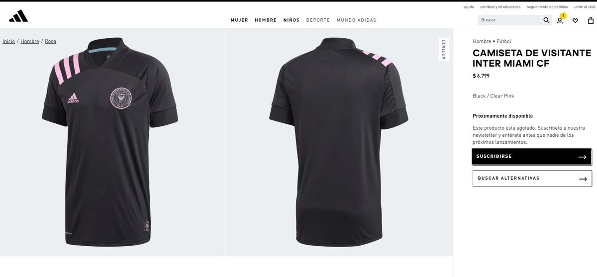 Cuánto cuestan y cómo son las camisetas de Messi del Inter Miami que ya  están agotadas?