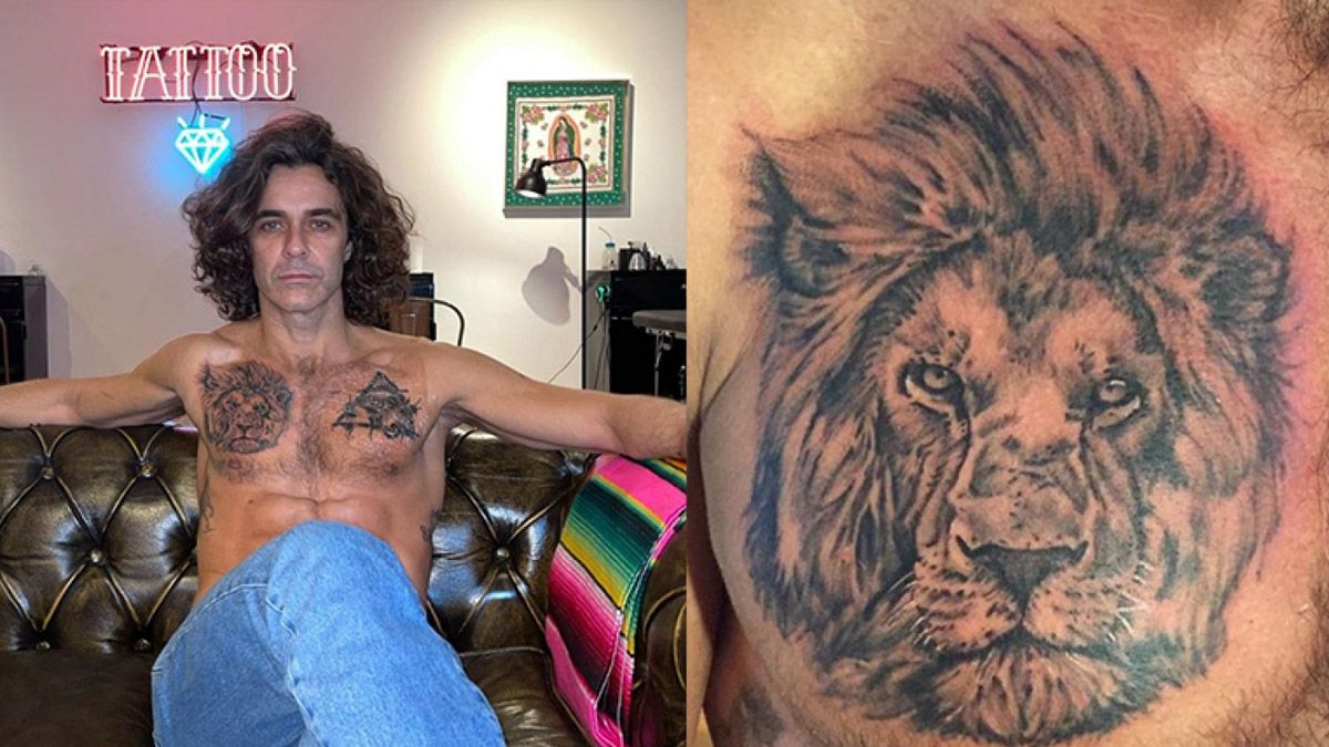 Qué significa el nuevo tatuaje de Mariano Martínez que estrenará en La Academia