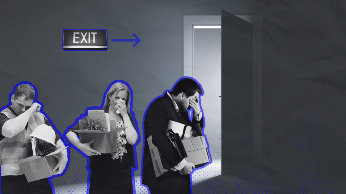 Los trabajadores despedidos