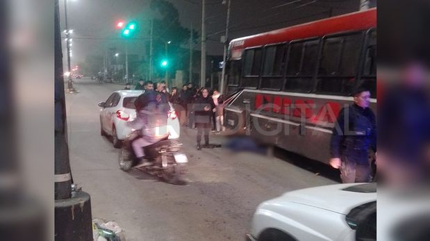 Ocurrió antes de las 7 de la mañana del martes, en inmediaciones de Presidente Perón y calle Artigas, en el norte de Santa Fe.