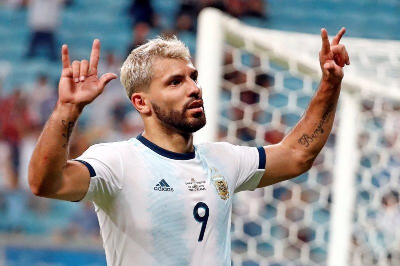 Kun Agüero: “Siempre se disfruta cuando se hace un gol en la selección”