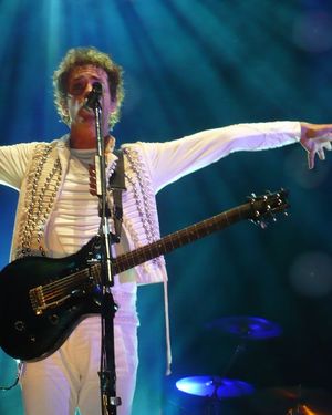 Gustavo Cerati durante su última presentación en Caracas. Gustavo Cerati durante su última presentación en Caracas.