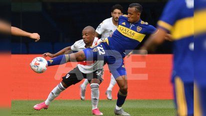 Boca y River empataron 1 a 1 en La Bombonera