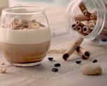 Mousse de café con un poquito de chocolate. Mousse de café con un poquito de chocolate.