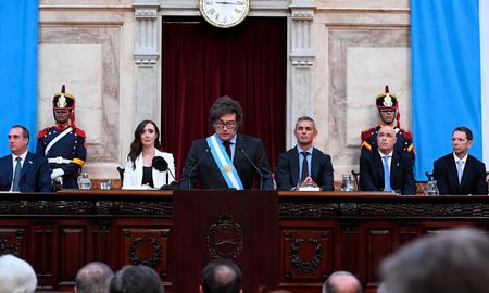 El 1 de marzo de 2025 Javier Milei dio inicio al período de sesiones ordinarias en el Congreso. El 1 de marzo de 2025 Javier Milei dio inicio al período de sesiones ordinarias en el Congreso.