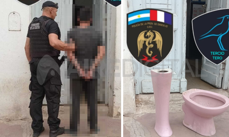 Detuvieron a un hombre en Rincón cuando intentaba robar sanitarios Detuvieron a un hombre en Rincón cuando intentaba robar sanitarios
